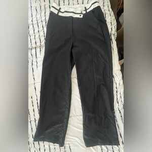 Black and White Pants